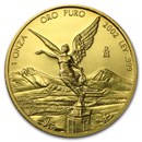 2002 Mexico 1 oz Gold Libertad BU