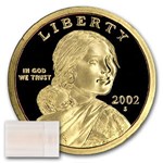 2002-S Sacagawea Dollar 20-Coin Roll Proof