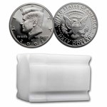 2002-S Silver Kennedy Half Dollar 20-Coin Roll Proof