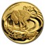 2002 South Africa 1 oz Proof Gold Natura Cheetah (Capsule, RSA)