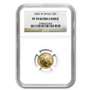 2002-W 1/10 oz Proof American Gold Eagle PF-70 NGC