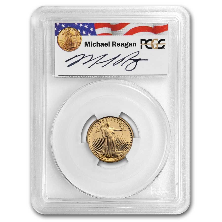 2002-W 1/10 oz Proof American Gold Eagle PR-69 PCGS