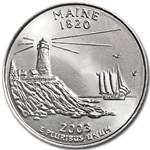 2003-P Maine State Quarter BU