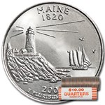 2003-P Maine Statehood Quarter 40-Coin Roll BU