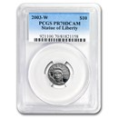 2003-W 1/10 oz Proof American Platinum Eagle PR-70 PCGS