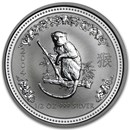 2004 Australia 1/2 oz Silver Year of the Monkey BU (Series I)