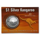 2004 Australia 1 oz Silver Kangaroo (In Display Card)