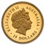 2004 Australia 5-Coin Gold Nugget Proof Set (Coins & Box only)