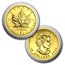 2004 Canada 6-Coin Gold Maple Leaf Bimetallic Set (w/Box)