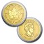 2004 Canada 6-Coin Gold Maple Leaf Bimetallic Set (w/Box)