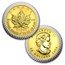 2004 Canada 6-Coin Gold Maple Leaf Bimetallic Set (w/Box)