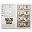 2004* (G-Chicago) $50 FRN CU (Fr#2128-G*) 4 Uncut Sheet Star Note