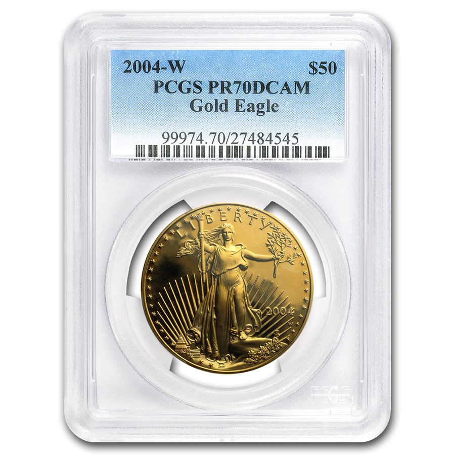 Buy 2004-W 1 oz Proof American Gold Eagle PR-70 PCGS | APMEX