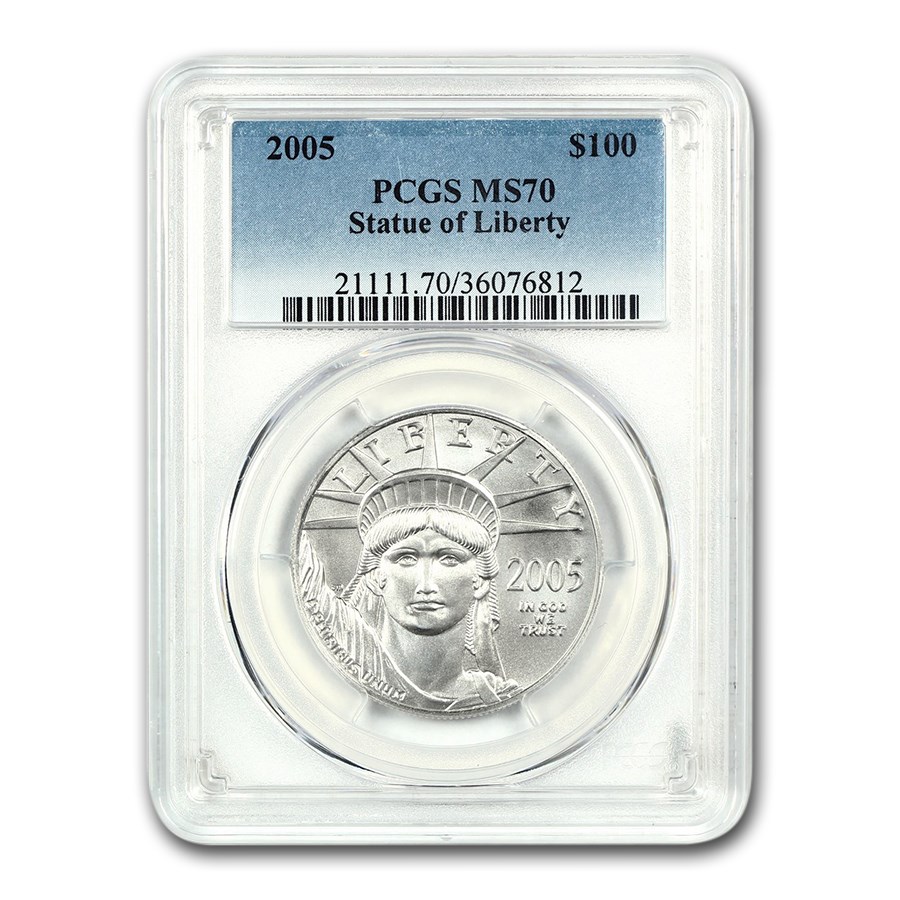 2005 1 oz American Platinum Eagle MS-70 PCGS