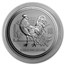 2005 Australia 1 kilo Silver Year of the Rooster BU