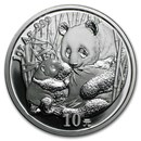 2005 China 1 oz Silver Panda BU (In Capsule)