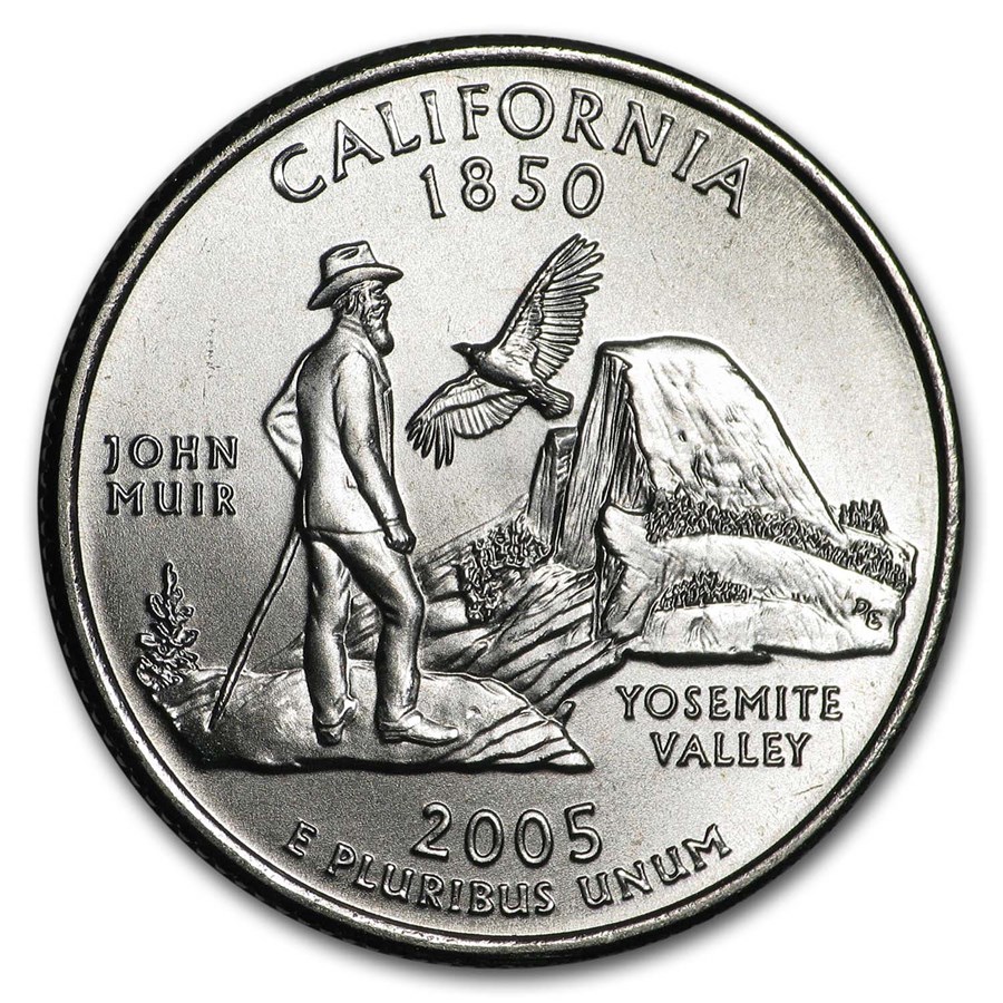 2005-D California State Quarter BU