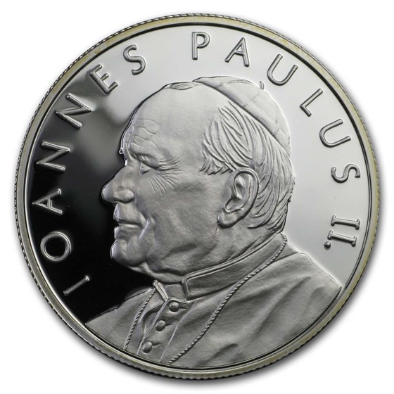 Buy 2005 Malta 2-Coin Gold/Silver Pope John Paul II Set (damaged box ...