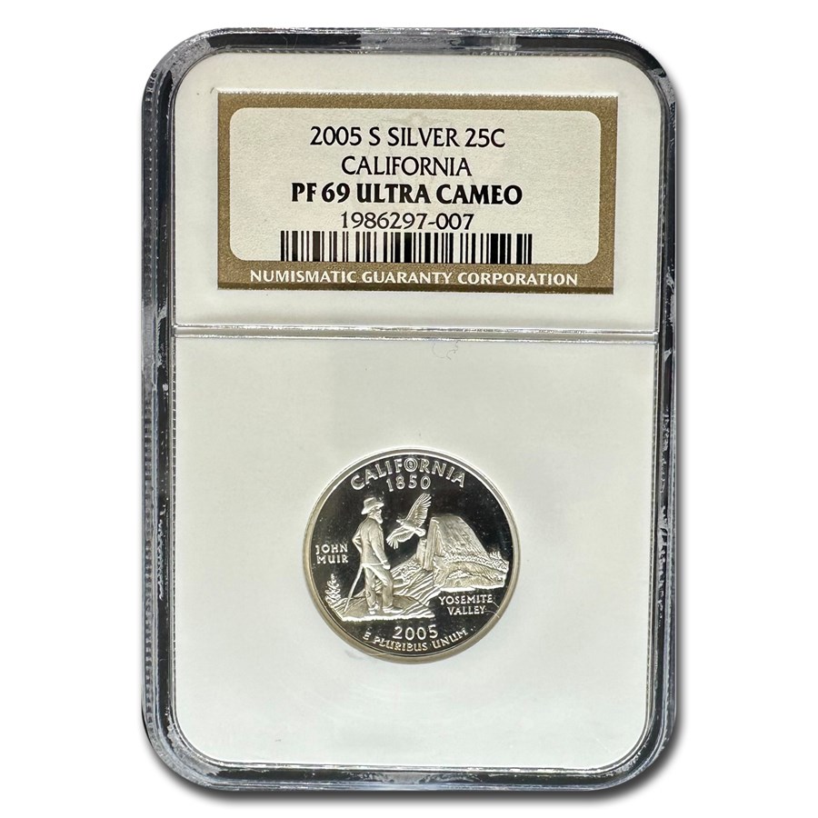 2005-S California State Quarter PF-69 UCAM NGC (Silver)