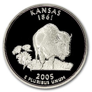 Buy 2005-S Kansas State Quarter Gem Proof | APMEX