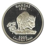 2005-S Kansas State Quarter PF-69 UCAM NGC (Silver)