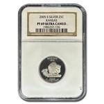 2005-S Kansas State Quarter PF-69 UCAM NGC (Silver)