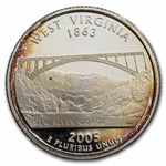 2005-S West Virginia State Quarter Gem Proof (Silver)