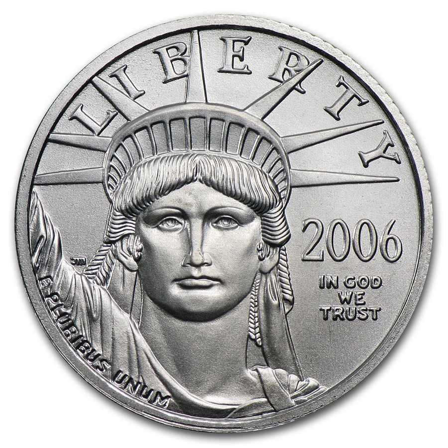 2006 1/4 oz American Platinum Eagle BU