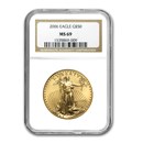 2006 1 oz American Gold Eagle MS-69 NGC