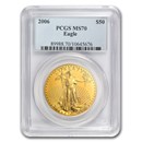 2006 1 oz American Gold Eagle MS-70 PCGS