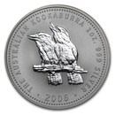 2006 Australia 1 oz Silver Kookaburra BU