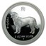 2006 Australia 2 oz Silver Year of the Dog Proof (No box or COA)