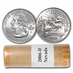 2006-D Nevada Statehood Quarter 40-Coin Roll BU