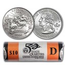 2006-D Nevada Statehood Quarter 40-Coin Roll (Mint Wrapped)