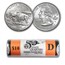 2006-D North Dakota Statehood Quarter 40-Coin Roll (Mint Wrapped)