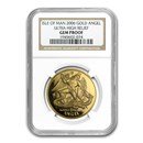 2006 Isle of Man 1 oz Proof Gold Angel UHR Gem Proof NGC