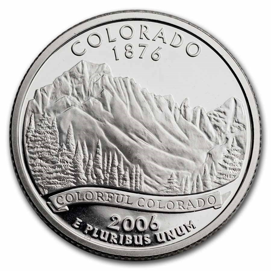 2006-S Colorado State Quarter Gem Proof (Silver)