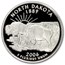 2006-S North Dakota State Quarter Gem Proof