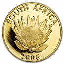 2006 South Africa 1 oz Gold Proof Protea Series: Desmond Tutu