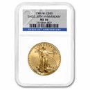 2006-W 1 oz Burnished American Gold Eagle MS/SP-70 NGC