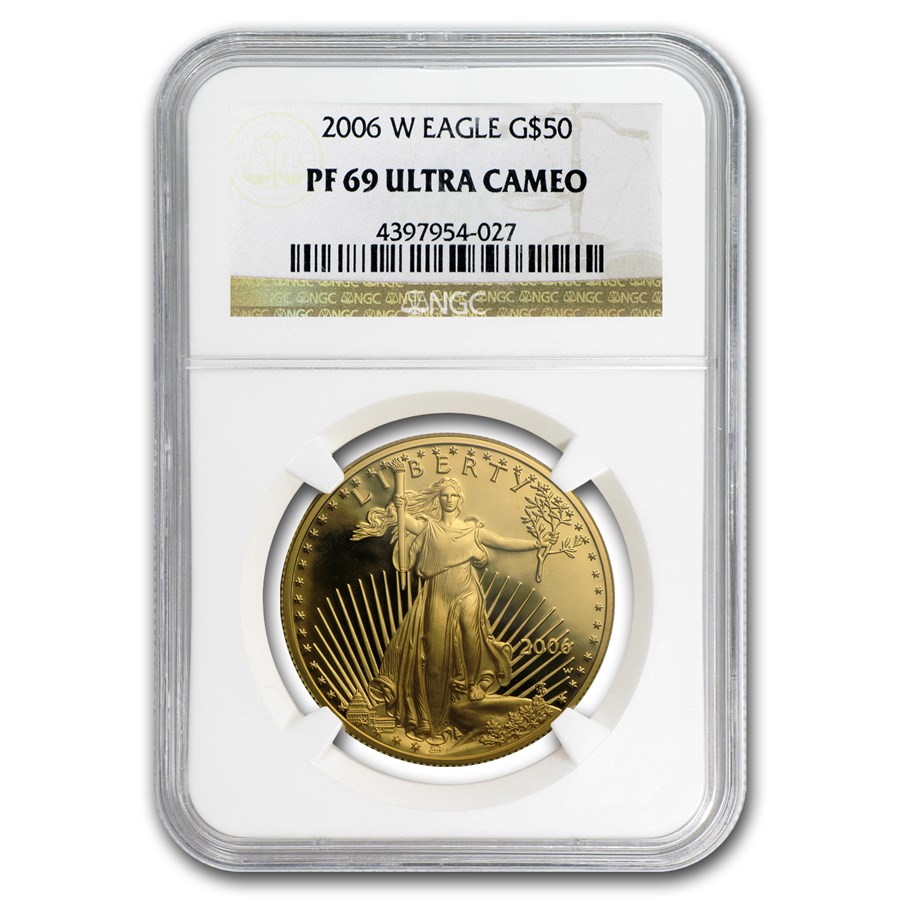 2006-W 1 oz Proof American Gold Eagle PF-69 UCAM NGC