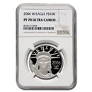 2006-W 1 oz Proof American Platinum Eagle PF-70 NGC