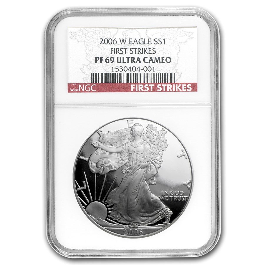 2006-W Proof American Silver Eagle PF-69 NGC (FS)