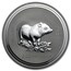 2007 Australia 5 oz Silver Year of the Pig BU