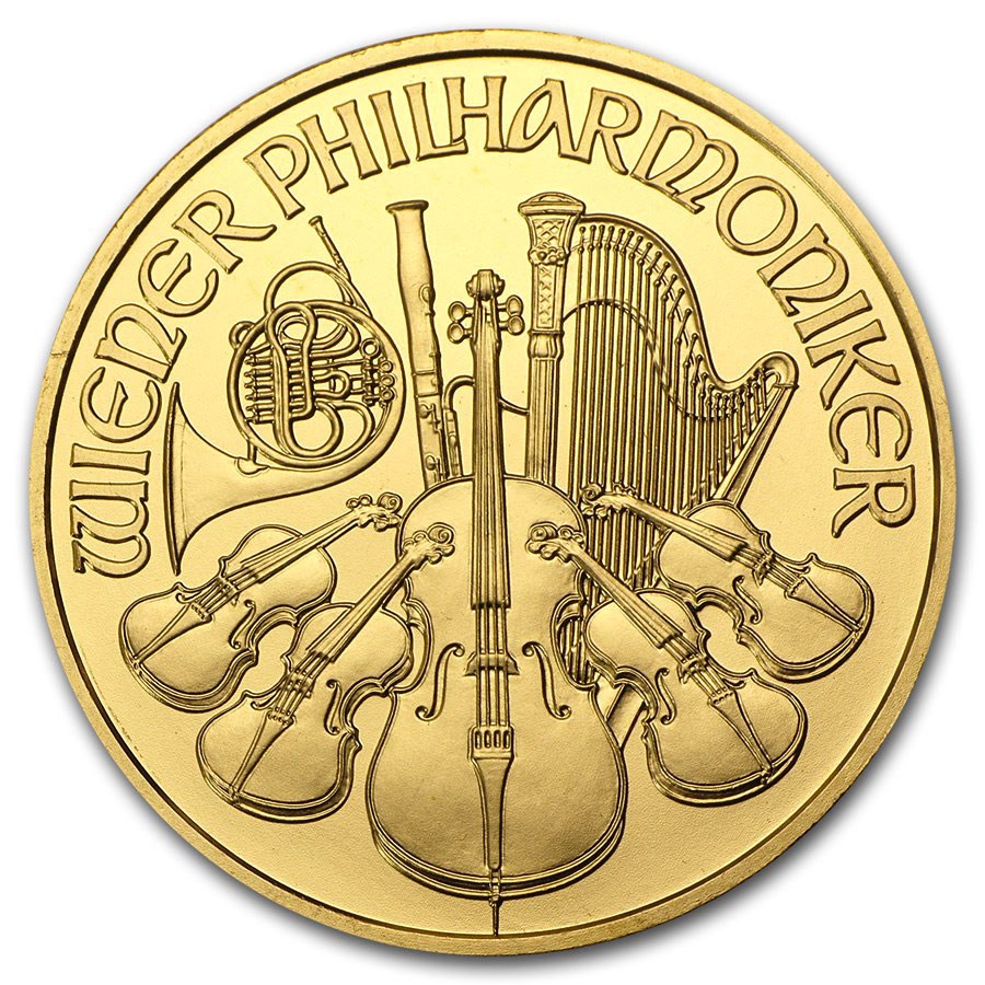 2007 Austria 1 oz Gold Philharmonic BU