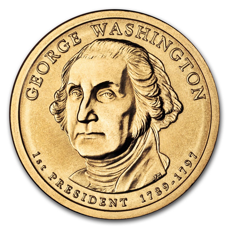 2007-P George Washington Presidential Dollar BU