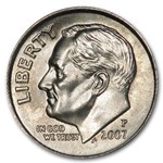 2007-P Roosevelt Dime BU