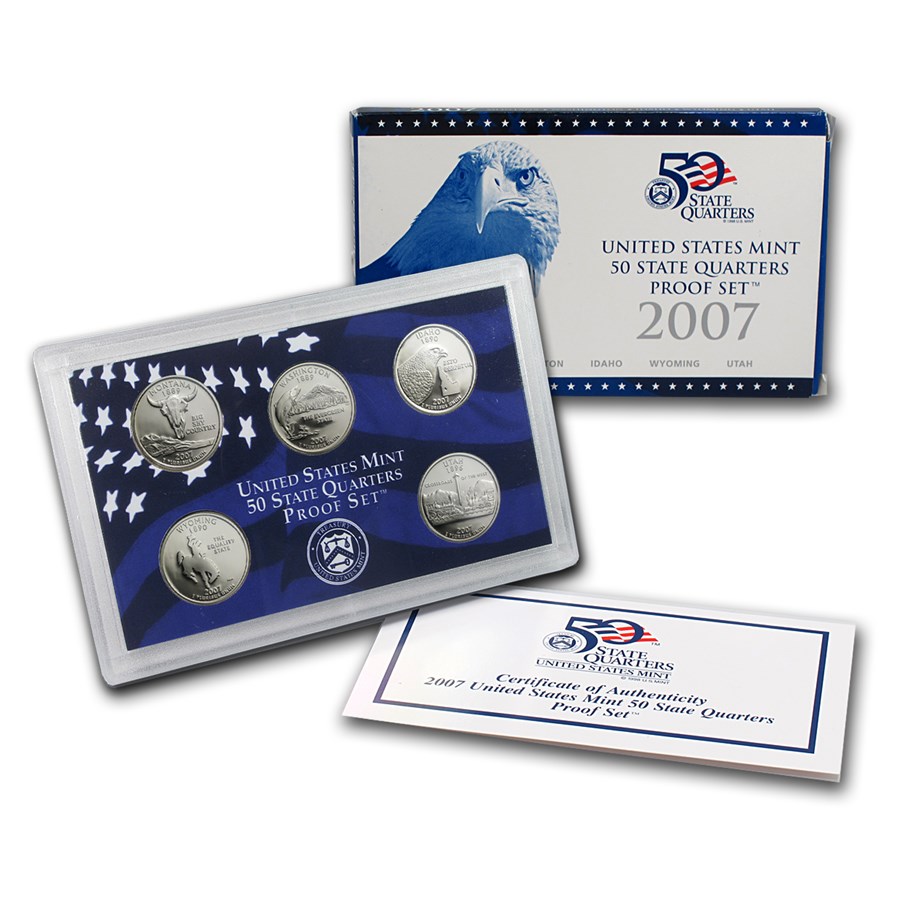 2007-S 50 State Quarters Proof Set