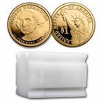 2007-S George Washington 20-Coin Presidential Dollar Roll PR