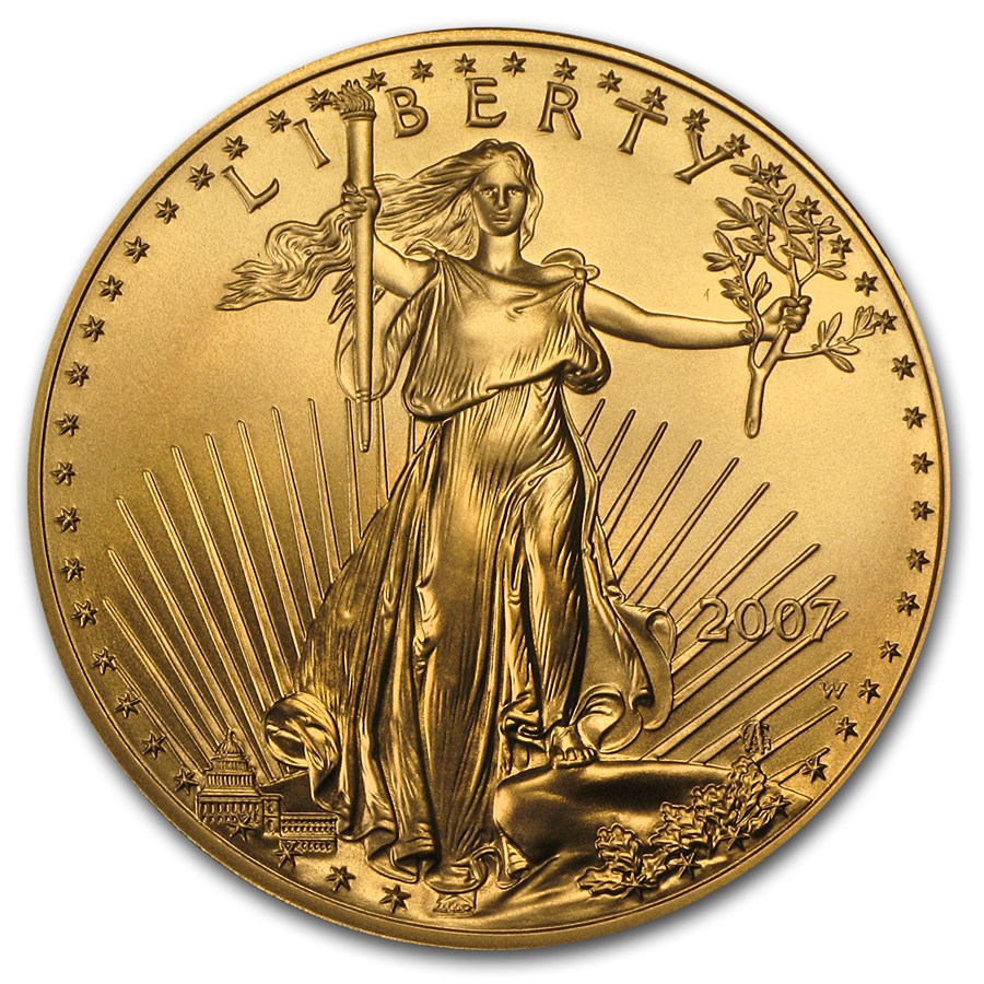 Buy 2007-W 1 oz Burnished Gold Eagle (Capsule Only) | APMEX